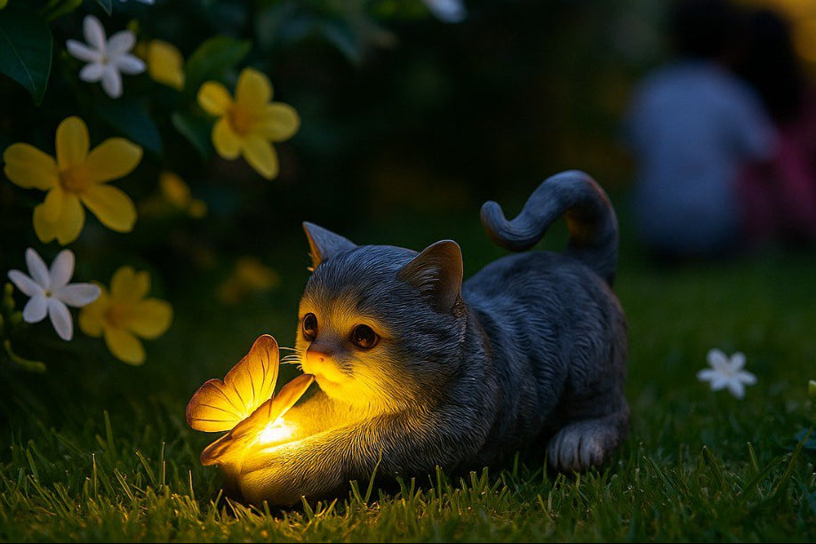 SunKissed Solar Cat Light