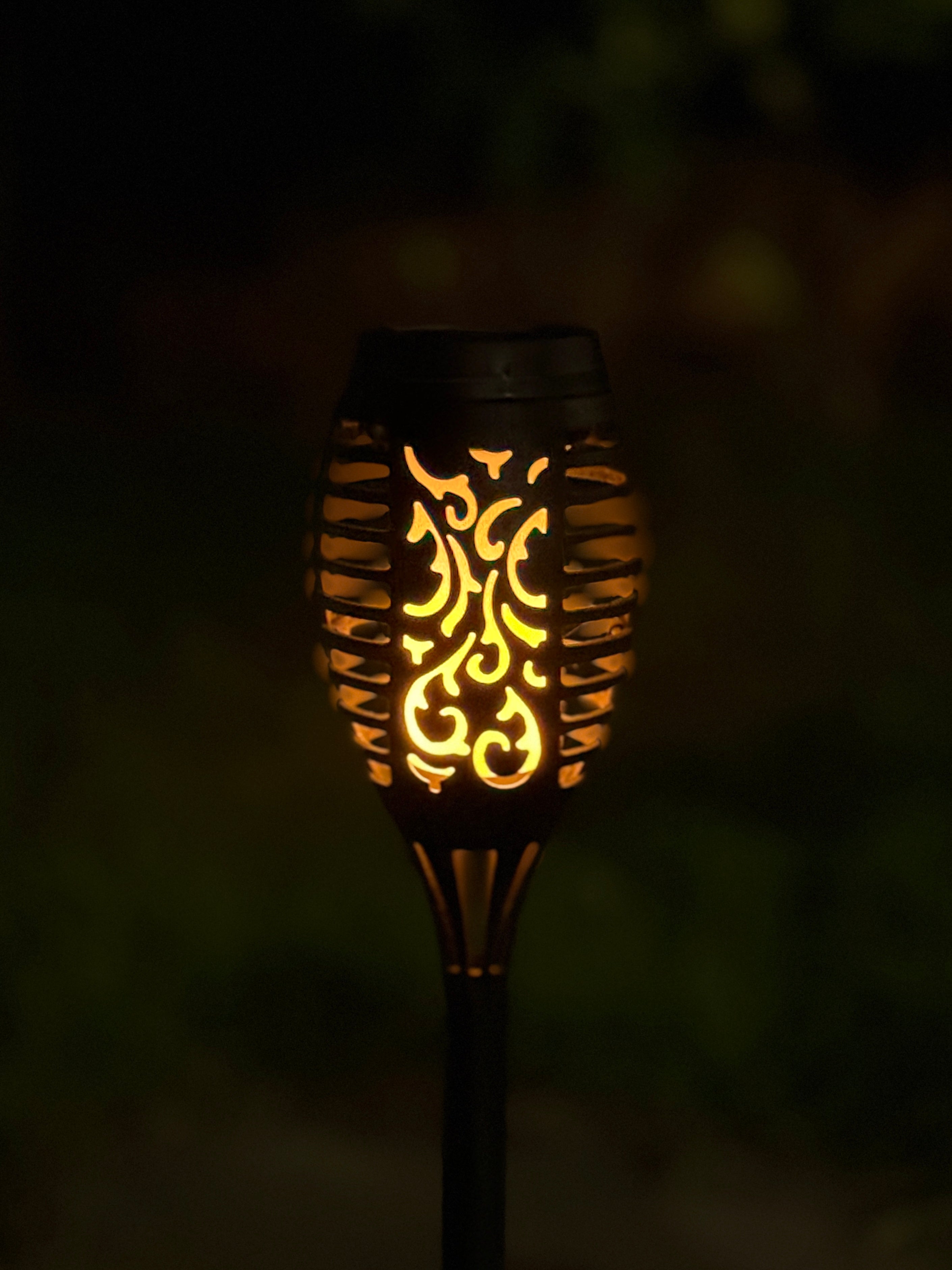 FlameGlow Solar Torch Lights