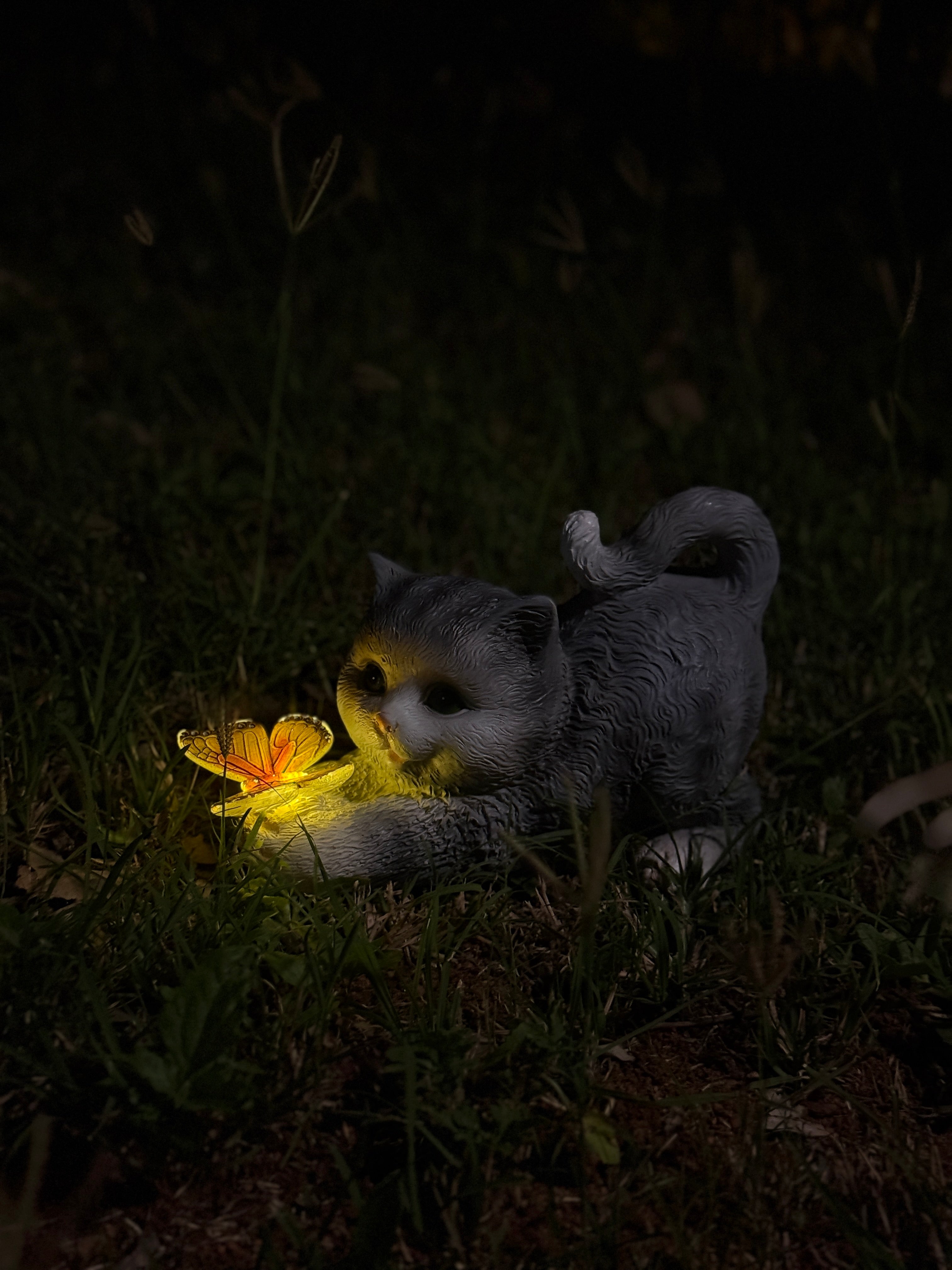 SunKissed Solar Cat Light